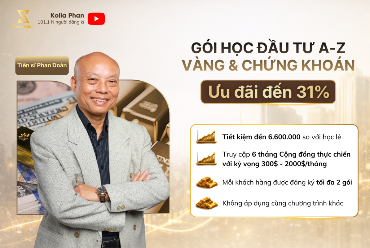 Khóa học đầu tư chứng khoán và đầu tư vàng